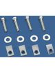 Weiand Adapter Intake Manifold Spacer Aluminium Natural Bolts Allen Head