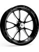 Weld Racing Wheel Drag 15x3.5 Black Full Throttle Bolt 5x4.5 Backspace 1.75