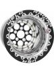 Weld Racing Wheel Drag 15x12 Black Magnum 5x4.5 6in. BS Black SBL M