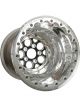 Weld Racing Wheel Drag 15x14 Black Magnum 5x4.75 4in. BS Polished S
