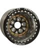 Weld Racing Wheel Drag 16x16 Black Magnum Pro 5x5 4in. BS Knurled