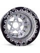 Weld Racing Wheel Drag 15x15 Polished Alumastar 5x4.5 4in. BS Blac
