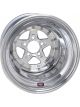 Weld Racing Wheel Drag 15x16 Polished Alumastar 5x4.75 5in. BS Non-B