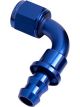 Aeroflow 400 Series Push Lock 90 Degree Hose End -4AN Blue 25 Pack