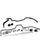 Whiteline Front/Rear Sway Bar Solid Steel 33mm x 20mm Hilux Toyota Kit