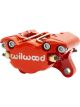 Wilwood Caliper Dps 1.75 .38 Rotor 3.25 Mt Red (1209687RD)