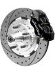 Wilwood Front 55-57 CHEVY CPP 2in. DROP SPINDLE FDLI 12.19 ROTOR(14015548D)