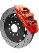 Wilwood Front C5/C6/Z06 Vette 97-13 Aero6 14.00 Rotor Drilled Red (14015705DR)