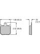 Wilwood Gator Pad Set 7012;DLS DLS Floater (1502390K)