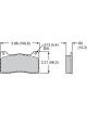 Wilwood Brake Pad 7816A Dp Polymatrix Modified (15A11932K)
