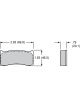 Wilwood Brake Pad 7620C Ir-Gt Polymatrix Axle Set (15C4721K)