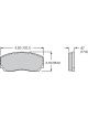 Wilwood Brake Pad 8517H Polymatrix Ap1 Axle (15H8122K)
