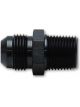 Vibrant Performance Straight Adapter Fitting; Size: -8AN x 3/4