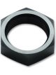 Vibrant Performance Bulkhead Fitting Nut -8 AN Aluminum Black