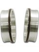 Vibrant Performance HD Clamp Weld Ferrules w/ O-Rings for 2.50