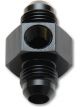 Vibrant Performance Male AN Flare Union Adapter with 1/8