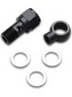 Vibrant Performance Chevrolet LS Engine Oil Pressure Banjo Adapter Black