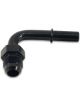 Vibrant Performance 90 Male Push-On EFI Adapter AN Size: -6 Barb Size: 0.375