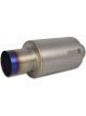 Vibrant Performance Muffler with Straight Cut Burnt Tip, 2.50