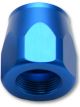 Vibrant Performance Hose End Socket; Size: -12AN; Color: Blue