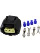 Aeroflow 3-Pin Alternator Plug For Ford Falcon BF and FG Barra