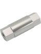 Aeroflow M6 Female Hex Spacer Silver 40mm Length - 1 Per Pack