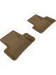3D MAXpider 2009-2017 For Audi Q5/SQ5 Kagu 2nd Row Floormats Tan