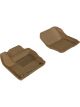 3D MAXpider 2012-2018 For Ford Focus Kagu 1st Row Floormat Tan