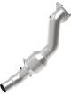 AFE Twisted Steel Down-Pipe w/ Cat 2019 For Ford Ranger 2.3L