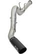 AFE ATLAS 5in DPF-Back Alum Steel Exhaust System w/Black Tip 2017 F