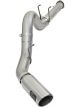 AFE ATLAS 5in DPF-Back Alum Steel Exhaust System w/Polished Tip 201