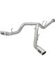 AFE ATLAS 4in DPF-Back Alum Steel Exhaust System w/Polished Tip 201