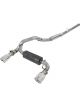 AFE Takeda 3in 304 SS Cat-Back Exhaust w/ Polished Tip 16-18 For Fo
