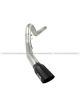 AFE Mach Force XP 5in DPF-Back Stainless Steel Exh Sys, Black tip,F