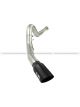 AFE Mach Force XP 5in DPF-Back Stainless Steel Exhaust , Blk,For Fo