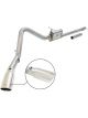 AFE Mach Force XP Exhaust 3in-3.5in SS Single Side Ext CB w/ Polish