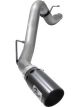 AFE LARGE BORE HD 3.5in DPF-Back SS Exhaust w/Black Tip 2016 GM Col