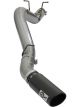 AFE LARGE BORE HD 4in 409-SS DPF-Back Exhaust w/Black Tip 2017 GM D