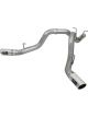 AFE Large Bore-HD 4in 409-SS DPF-Back Exhaust w/Dual Polished Tips