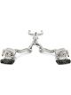 Akrapovic 16-17 For Mercedes-AMG C63 Coupe C5 Evolution Link Pipe Set