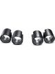 Akrapovic 10-14 For Porsche Cayenne 958 Tail Pipe Set Carbon