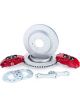 Alcon 2010+ For Ford F-150 360x32mm Rotors 4-Piston Red Calipers Re