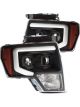 AlphaRex 09-14 For Ford F-150 PRO-Series Projector Headlights Plank Sty