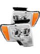 AlphaRex 09-14 For Ford F-150 PRO-Series Projector Headlights Plank Sty