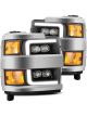 AlphaRex 15-19 For Chevy 2500HD NOVA LED Proj Headlights Plank Style Ch