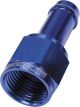 Aeroflow Straight Hose Barb 5/16 Inch to -6AN Female Blue