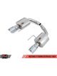 AWE Tuning S550 Mustang GT Axle-back Exhaust Touring Edition Diamon