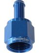 Aeroflow Straight Hose Barb 3/8 Inch to -8AN Female Blue