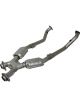 BBK 94-95 Mustang 5.0 High Flow X Pipe With Catalytic Converters 2-1/2