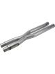 BBK 15-20 Ford Mustang GT 5.0L Resonator Delete X-Pipe For Use w/Shorties